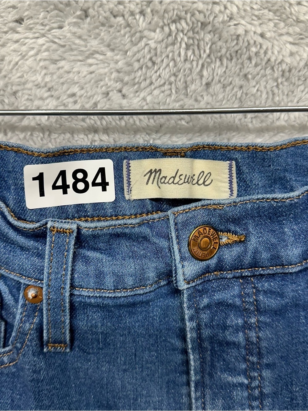 Madewell The Perfect Vintage Wide-Leg Jean Women’s Size 28 Blue High Rise - Picture 2 of 12